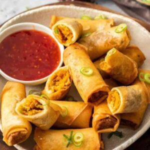 Veg Spring Rolls- 4 pcs