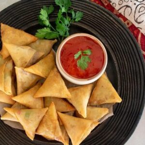 Mini Chicken Samosas (5Pcs)