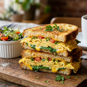 Egg Patty Sandwiche