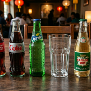 Pop- Coke, Diet Coke, Sprite/ Canada Dry