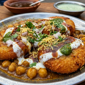 Aaloo Tikki With Chana