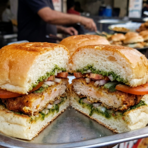 Chicken Desi Burger