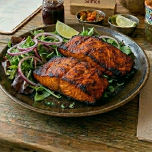 Tandoori Salmon(Only on Fridays)