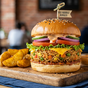 Noodle Burger - Veg
